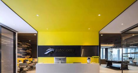 3000㎡中關(guān)村通航大廈辦公樓，材料和空間的對(duì)話！